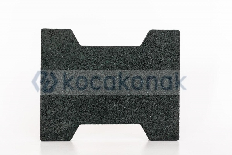 KAUÇUK KİLİT TAŞI 25*20 2 CM YEŞİL